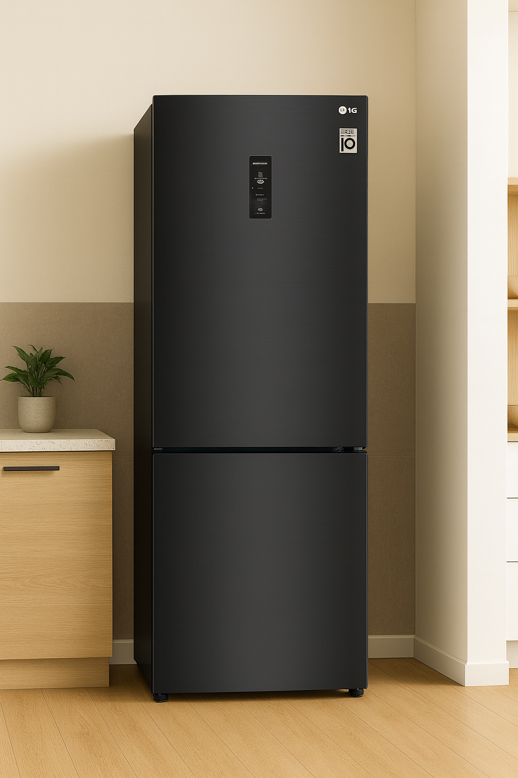 מקרר מקפיא תחתון בנפח של 462 LG R-2B479B