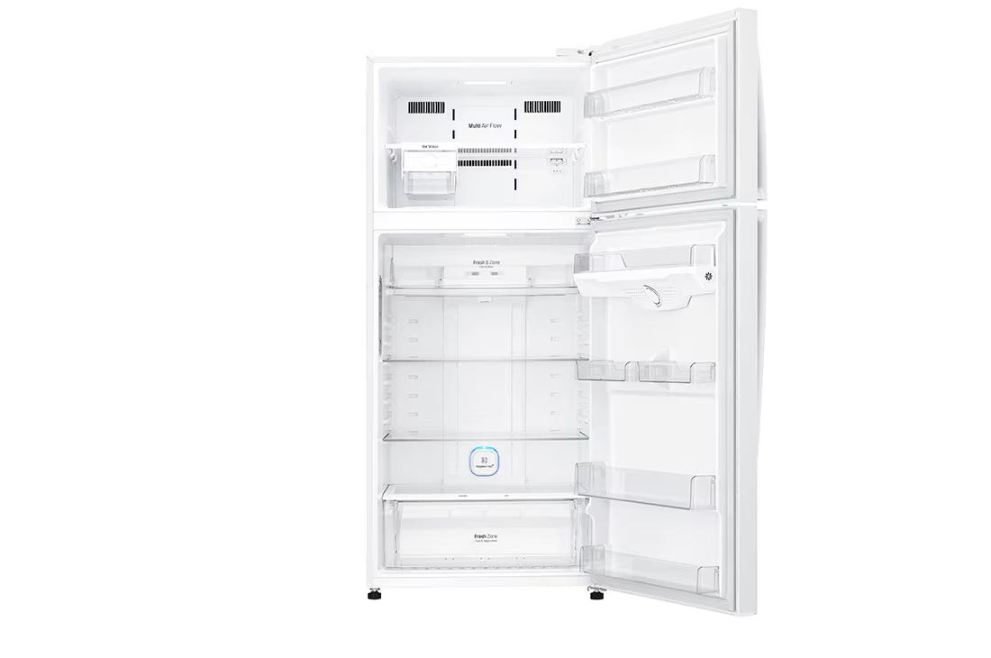 LG GR-M6781WU\SU  מקרר מקפיא עליון בנפח 506 ליטר בצבע לבן וכסוף